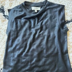 Anthropologie_ Porridge Top sleeveless :  Polyester and Spandex